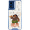 Disney Princess Moana Maui Pattern Moto G 5G (2024) Clear Case