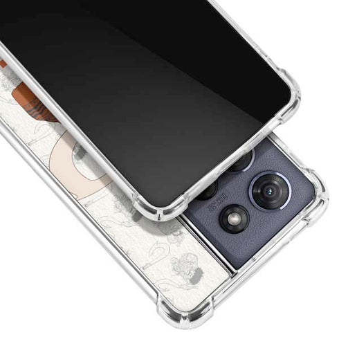 Disney Princess Moana Maui Pattern Moto G Power 5G (2025) Clear Case