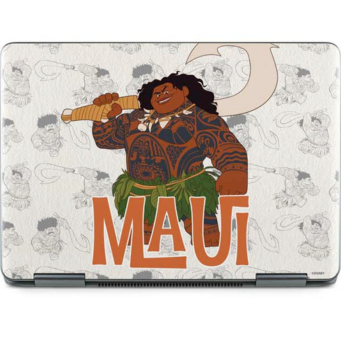 Disney Princess Moana Maui Pattern Notebook 9 Pro 13in (2017) Skin