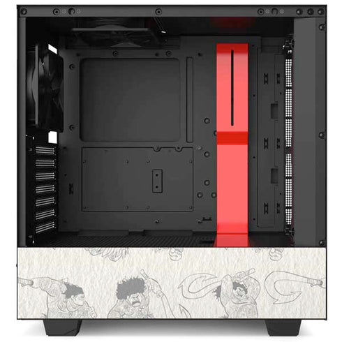 Disney Princess Moana Maui Pattern NZXT H510 Compact ATX Mid-Tower Case Skin