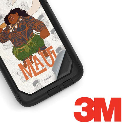 Disney Princess Moana Maui Pattern Otterbox Commuter Galaxy Skin