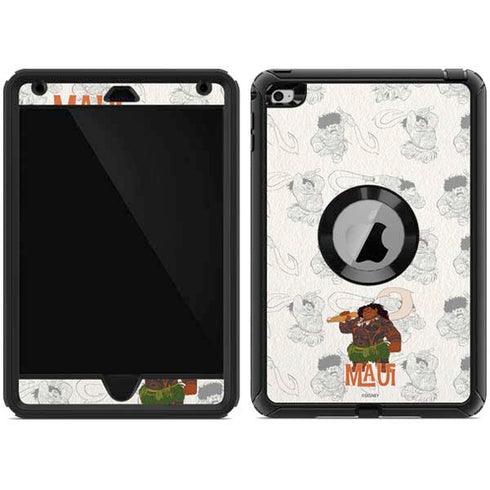 Disney Princess Moana Maui Pattern Otterbox Defender iPad Skin