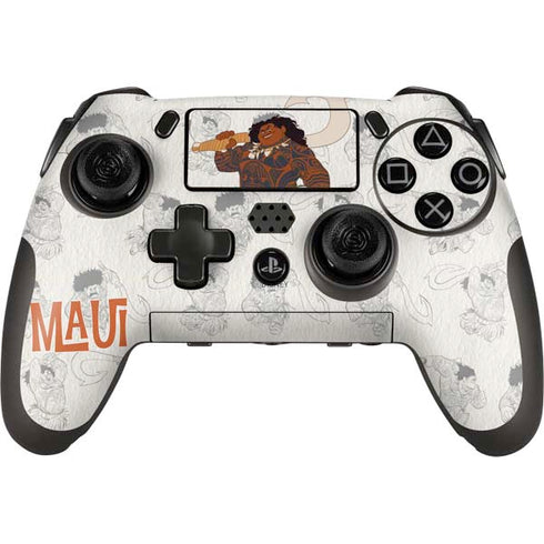 Disney Princess Moana Maui Pattern PlayStation Scuf Vantage 2 Controller Skin