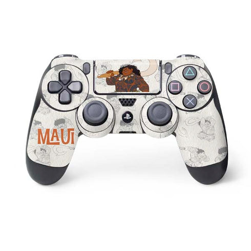 Disney Princess Moana Maui Pattern PS4 Controller Skin