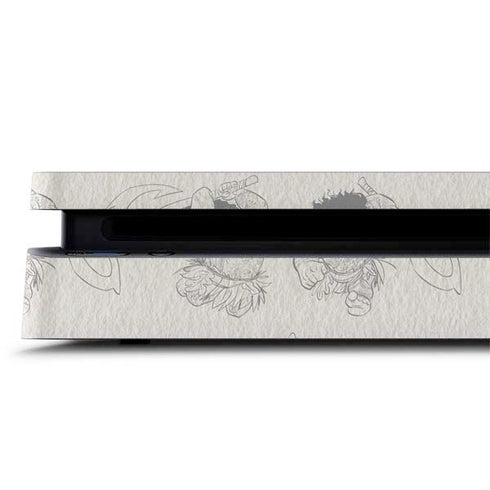 Disney Princess Moana Maui Pattern PS4 Slim Skin