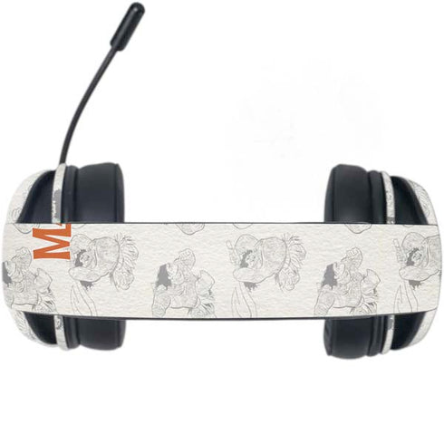 Disney Princess Moana Maui Pattern Razer Kraken X Skin
