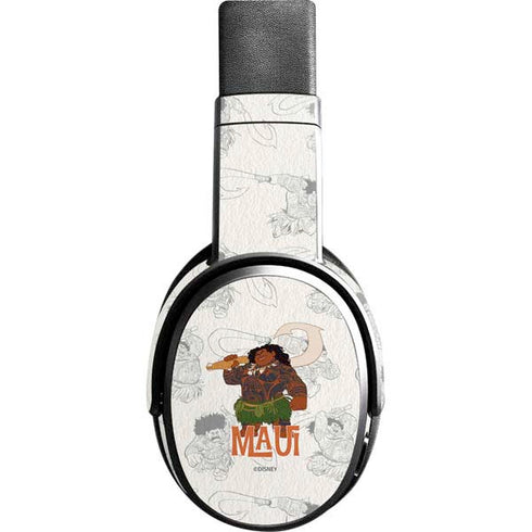 Disney Princess Moana Maui Pattern Skullcandy Crusher Wireless Skin
