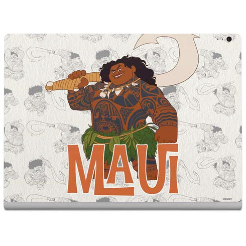 Disney Princess Moana Maui Pattern Surface Book 2 13.5in Skin