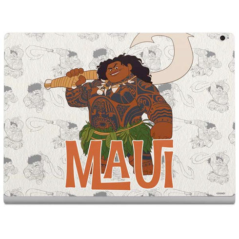 Disney Princess Moana Maui Pattern Surface Book 2 15in Skin