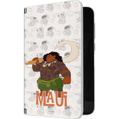 Disney Princess Moana Maui Pattern Surface Duo Skin