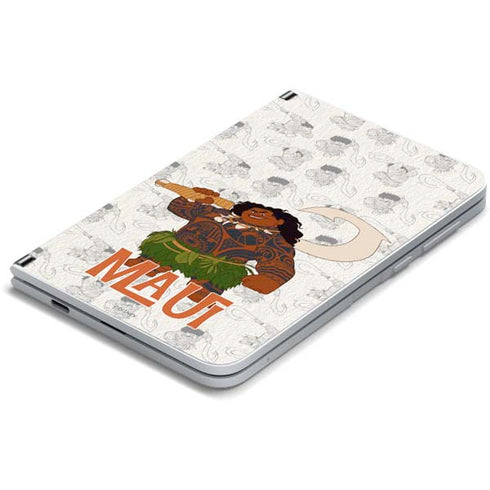 Disney Princess Moana Maui Pattern Surface Duo Skin
