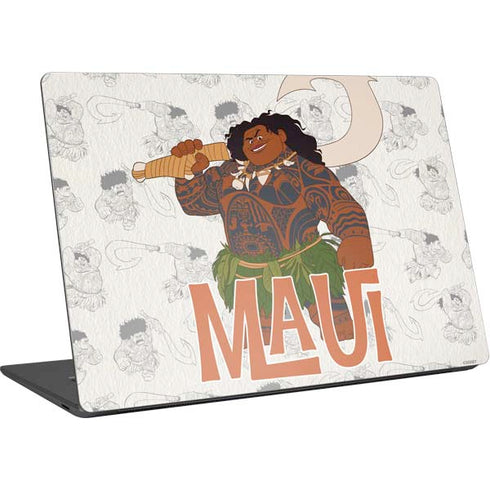 Disney Princess Moana Maui Pattern Surface Laptop 4 15in Skin