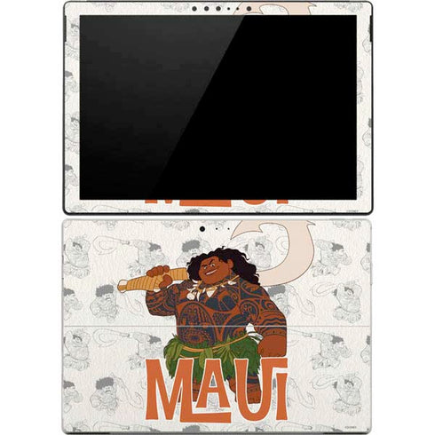 Disney Princess Moana Maui Pattern Surface Pro 4 Skin