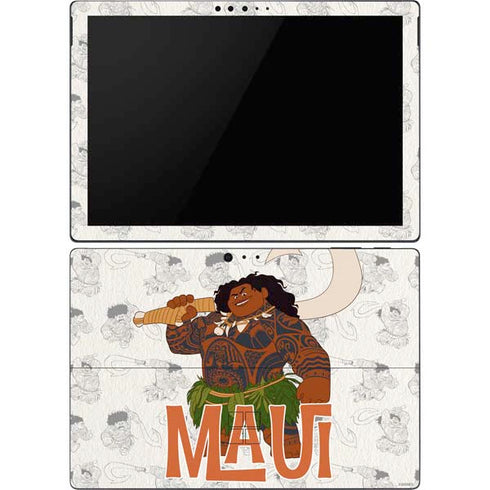 Disney Princess Moana Maui Pattern Surface Pro 6 Skin