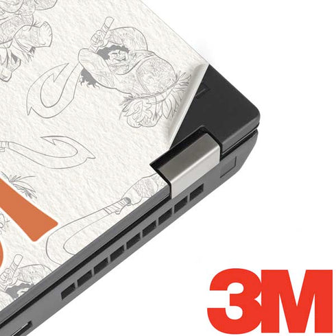 Disney Princess Moana Maui Pattern Lenovo ThinkPad Skin