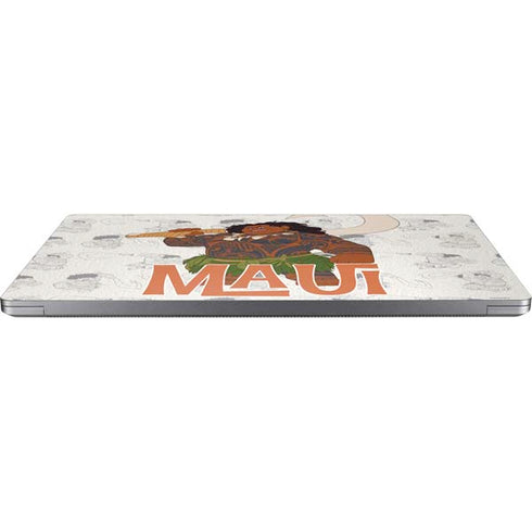 Disney Princess Moana Maui Pattern Laptop Skins