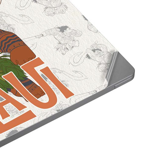 Disney Princess Moana Maui Pattern Universal Laptop 15in (12.2 x 8.8in) Skin