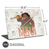 Disney Princess Moana Maui Pattern Universal Laptop 16.6in (13.4 x 9.7in) Skin