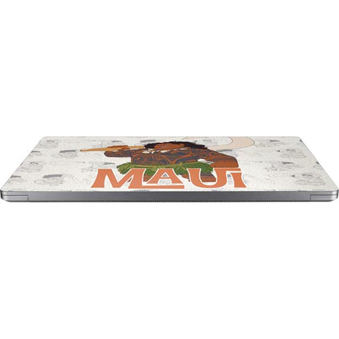 Disney Princess Moana Maui Pattern Universal Laptop 18in (14.6 x 10.6in) Skin
