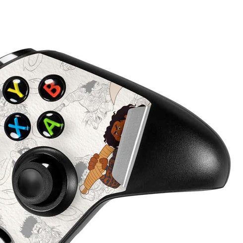 Disney Princess Moana Maui Pattern Xbox One X Controller Skin