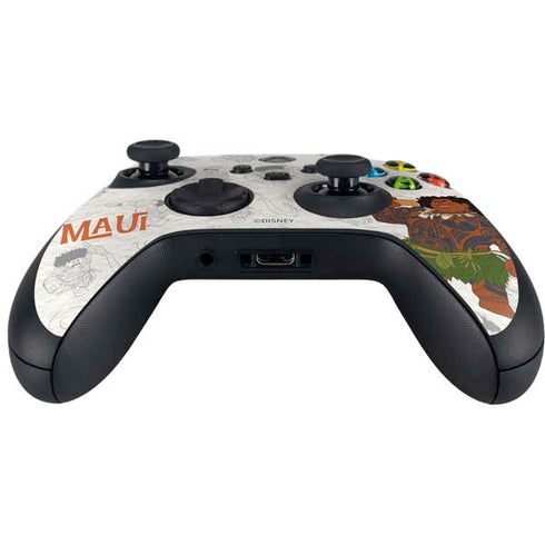 Disney Princess Moana Maui Pattern Xbox Series X Controller Skin
