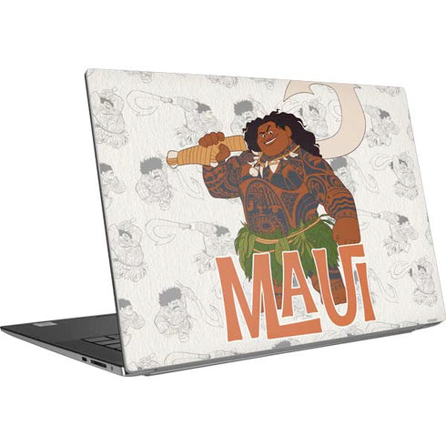 Disney Princess Moana Maui Pattern Dell XPS Skin