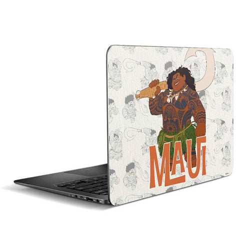 Disney Princess Moana Maui Pattern Zenbook UX305FA 13.3in Skin