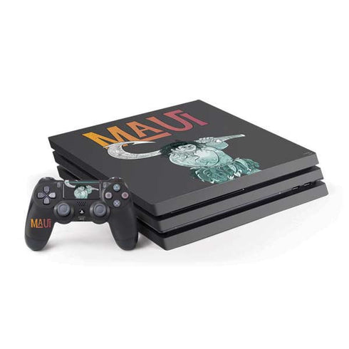 Disney Princess Moana Maui PS4 Pro Bundle Skin