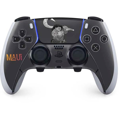 Disney Princess Moana Maui PS5 DualSense Edge Pro Controller Skin