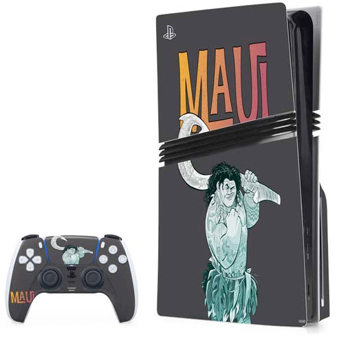 Disney Princess Moana Maui PlayStation PS5 Skins