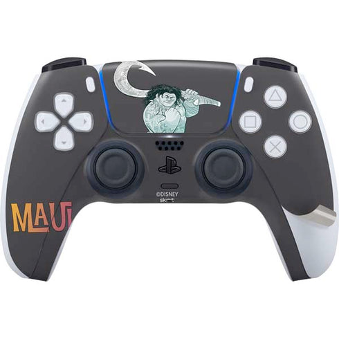 Disney Princess Moana Maui PS5 Pro Disk Bundle Skin