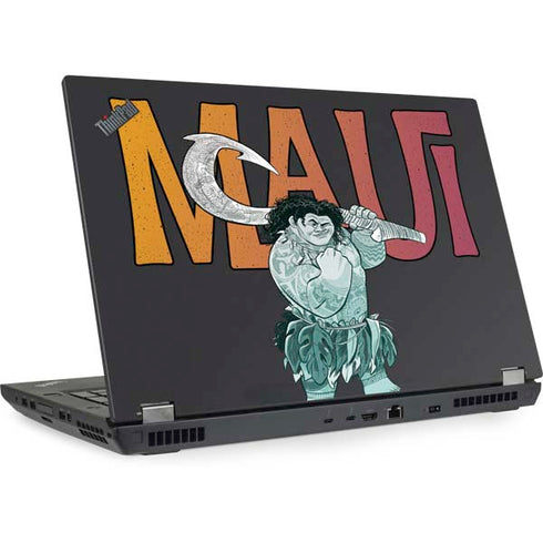Disney Princess Moana Maui Lenovo ThinkPad Skin