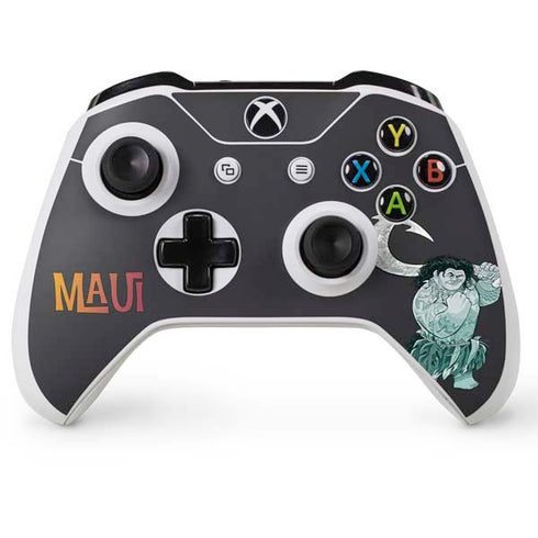 Disney Princess Moana Maui Xbox One X Controller Skin