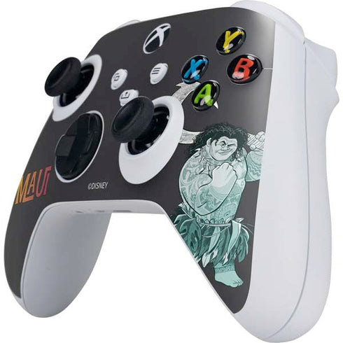 Disney Princess Moana Maui Xbox Series S Controller Skin