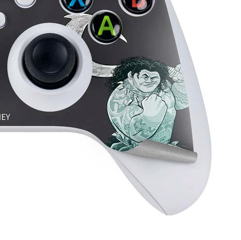 Disney Princess Moana Maui Xbox Series S Controller Skin
