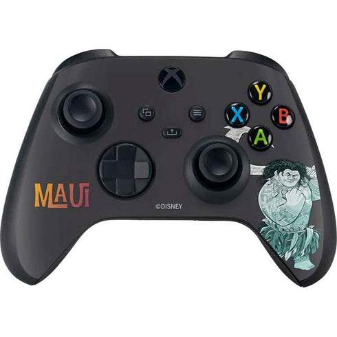 Disney Princess Moana Maui Xbox Series X Controller Skin