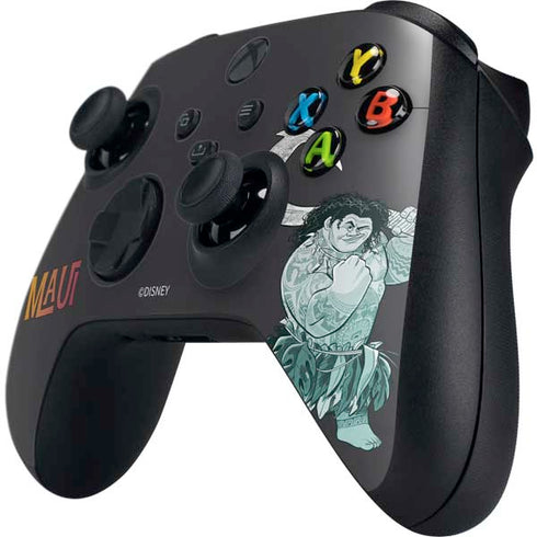 Disney Princess Moana Maui Xbox Series X Controller Skin
