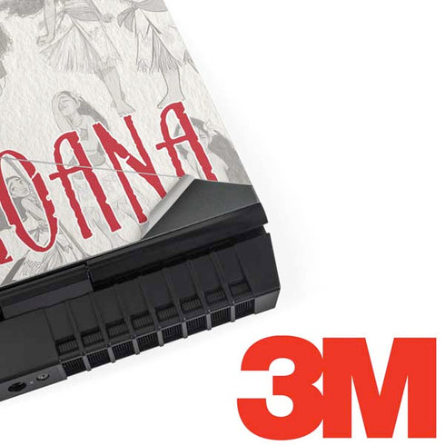 Disney Princess Moana Pattern Dell Alienware Skin