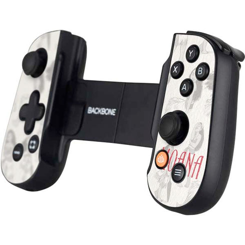 Disney Princess Moana Pattern Backbone One for iPhone Game Controller Skin