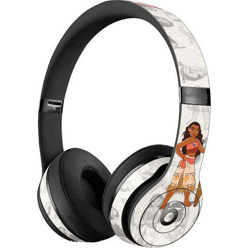 Disney Princess Moana Pattern Beats Solo 3 Wireless Skin