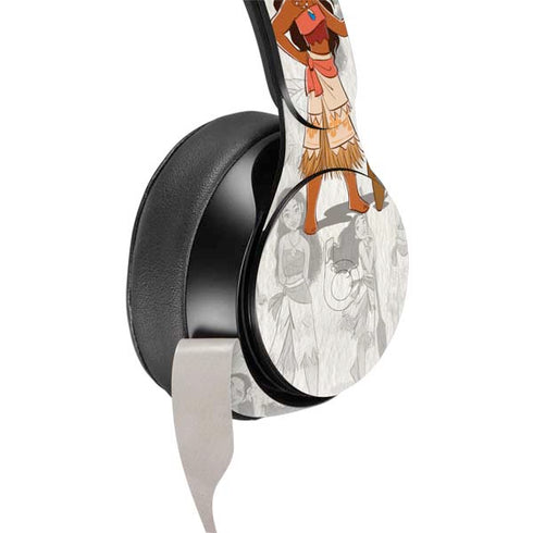 Disney Princess Moana Pattern Beats Solo Pro Skin