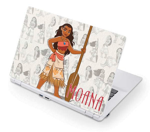 Disney Princess Moana Pattern Acer Chromebook Skin