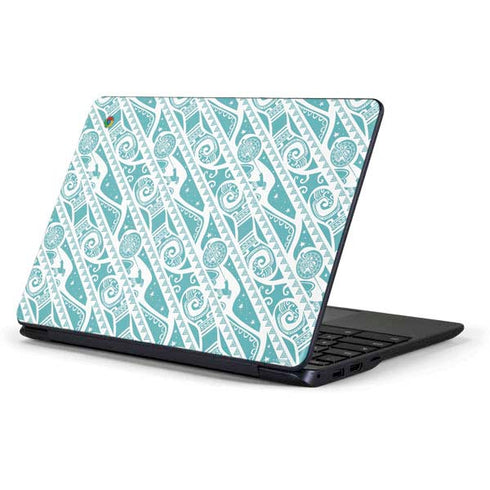 Disney Princess Moana Pattern Samsung Chromebook Skin