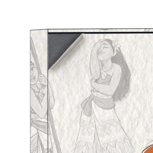 Disney Princess Moana Pattern Corsair 4000D Tempered Glass Mid-Tower ATX Case Skin