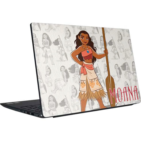 Disney Princess Moana Pattern Dell Vostro Skin