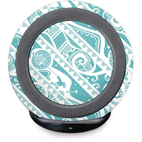 Disney Princess Moana Pattern Fast Charge Wireless Charging Stand Skin