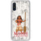 Disney Princess Moana Pattern Galaxy A10e Clear Case