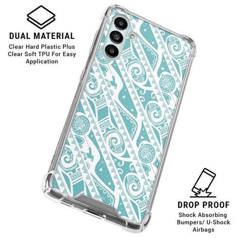 Disney Princess Moana Pattern Galaxy A13 5G Clear Case