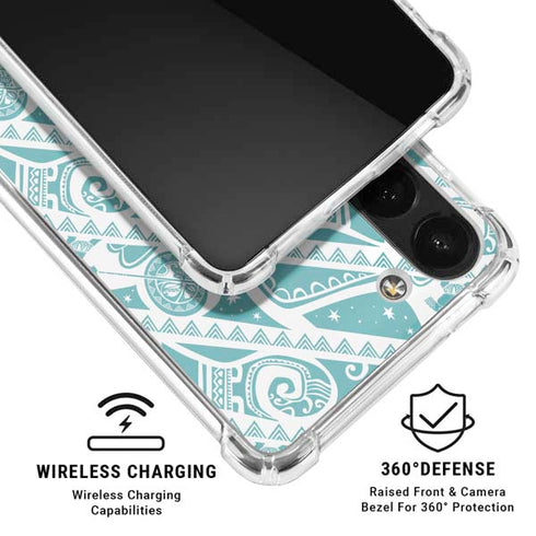 Disney Princess Moana Pattern Galaxy A13 5G Clear Case