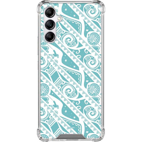 Disney Princess Moana Pattern Galaxy A15 5G Clear Case
